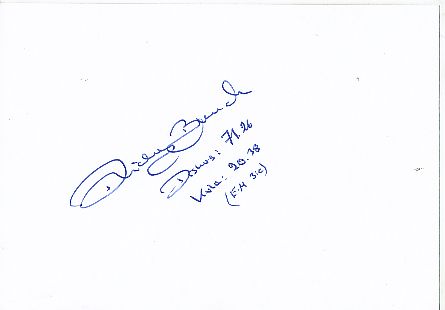 Ricky Bruch † 2011 Schweden 3.OS Olympia 1972   Leichtathletik  Autogramm Karte original signiert 