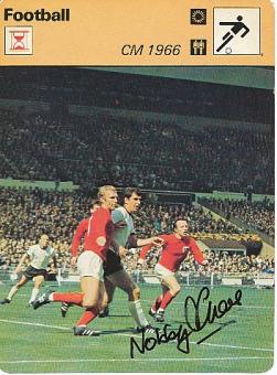 Nobby Stiles † 2020 England Weltmeister WM 1966  Fußball Autogrammkarte  original signiert 