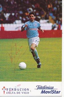 Juan Velasco Damas  Celta Vigo  Fußball Autogrammkarte original signiert 
