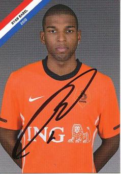 Ryan Babel  Holland  Fußball Autogrammkarte original signiert 