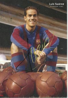 Luis Suarez † 2023  FC Barcelona  Fußball Autogrammkarte original signiert 
