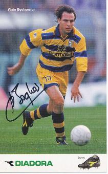 Alain Boghossian  AC Parma  Fußball Autogrammkarte  original signiert 
