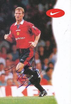 Teddy Sheringham  Manchester United   Fußball Autogrammkarte original signiert 