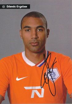 Orlando Engelaar   Holland   Fußball Autogrammkarte original signiert 