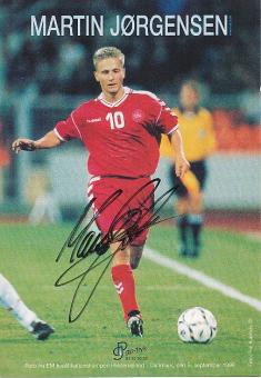 Martin Jörgensen   Dänemark   Fußball Autogrammkarte  original signiert 