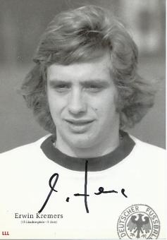 Erwin Kremers  DFB  Fußball Autogrammkarte  original signiert 