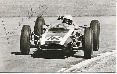 Bruce McLaren  † 1970  Neuseeland  Formel 1  Auto Motorsport  Autogrammkarte  original signiert 