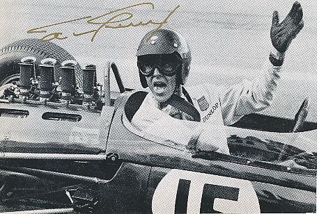 Dan Gurney USA † 2018   Formel 1  Auto Motorsport  Autogramm Bild original signiert 