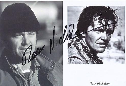 Jack Nicholson  Film + TV  Autogramm Foto  original signiert 