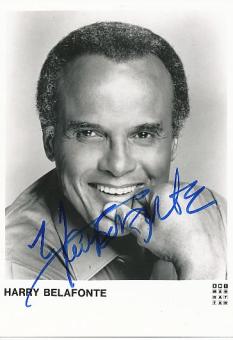 Harry Belafonte † 2023  Musik Autogramm Foto original signiert 