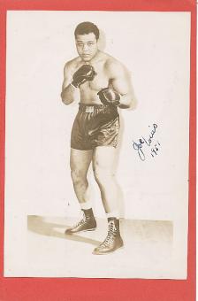 Joe Louis † 1981 USA Boxen Legende  Autogramm Foto original signiert 