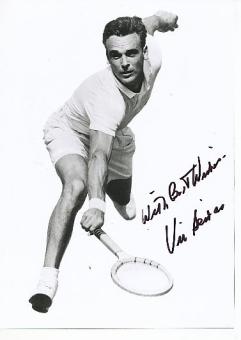Vic Seixas USA  Tennis  Autogramm Foto  original signiert 