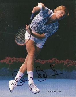 Boris Becker  Tennis  Autogrammkarte  original signiert 