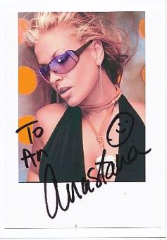 Anastacia   Musik Autogrammkarte  original signiert 