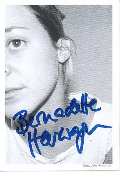 Bernadette Heerwagen  Film &  TV  Autogrammkarte original signiert 
