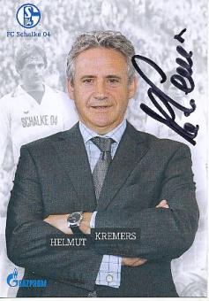 Helmut Kremers FC Schalke 04 Traditionsteam  Fußball  Autogrammkarte  original signiert 