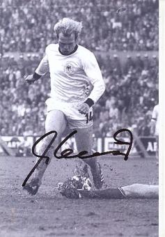 Uli Hoeneß  DFB Weltmeister WM 1974  Fußball Autogramm Foto original signiert 