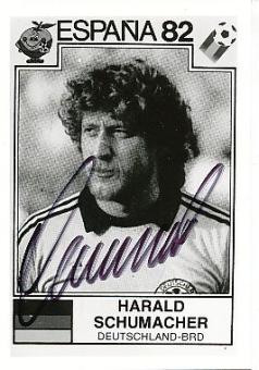 Harald Schumacher  DFB  WM 1982 Fußball Autogramm Foto original signiert 