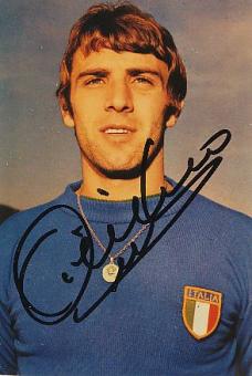 Pierino Prati † 2020   Italien WM 1970  Fußball Autogramm Foto original signiert 