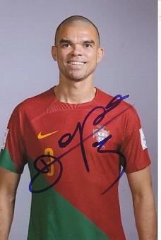 Pepe  Portugal  Fußball  Autogramm Foto  original signiert 