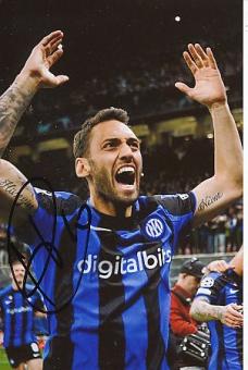 Hakan Calhanoglu   Inter Mailand  Fußball  Autogramm Foto  original signiert 