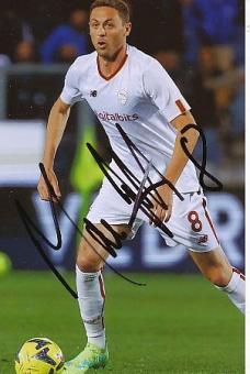 Nemanja Matic   AS Rom  Fußball  Autogramm Foto  original signiert 