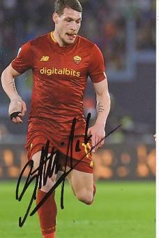 Andrea Belotti  AS Rom  Fußball  Autogramm Foto  original signiert 