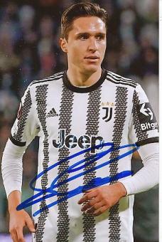 Federico Chiesa   Juventus Turin  Fußball  Autogramm Foto  original signiert 