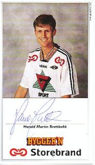 Harald Martin Brattbakk   Rosenborg Trondheim  Fußball Autogrammkarte original signiert 
