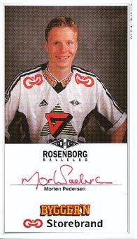 Morten Pedersen   Rosenborg Trondheim  Fußball Autogrammkarte original signiert 