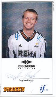 Dagfinn Enerly   Rosenborg Trondheim  Fußball Autogrammkarte original signiert 