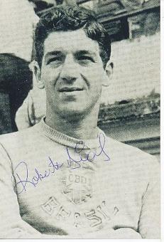 Roberto Dias † 2007  Brasilien Olympia 1960 Fußball Autogramm Foto original signiert 