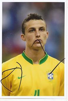 David Luiz   Brasilien  Fußball Autogramm Foto original signiert 