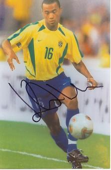 Kleber  Brasilien  Fußball Autogramm 13 x 19 cm Foto original signiert 