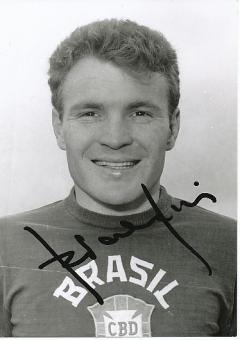 Jose Altafini  Brasilien Weltmeister WM 1958 & Italien  Fußball Autogramm 13 x 18 cm Foto original signiert 