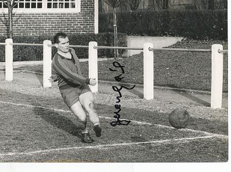 Pal Berendi † 2019  Ungarn WM 1958  Fußball Autogramm 18 x 13 cm Foto original signiert 