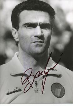 Giuseppe Bergomi Italien Weltmeister WM 1982  Fußball  Autogramm 18 x 13 cm Foto  original signiert 