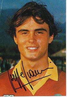 Giuseppe Giannini   AS Rom  Fußball Autogramm Foto original signiert 