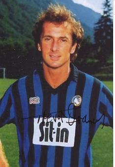Trevor Francis  † 2023  Atalanta Bergamo  Fußball Autogramm Foto original signiert 