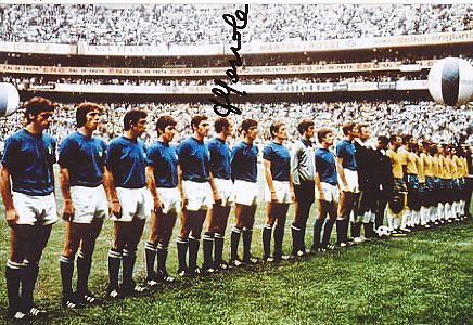 Sandro Mazzola  Italien  WM 1970  Fußball  Autogramm Foto  original signiert 
