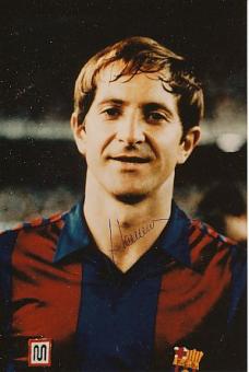 Miguel Periko Alonso  FC Barcelona  Fußball Autogramm Foto original signiert 