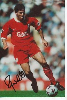 Karl Heinz Riedle   FC Liverpool  Fußball Autogramm Foto original signiert 