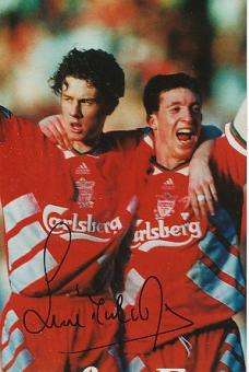 Steve McManaman  FC Liverpool  Fußball Autogramm Foto original signiert 