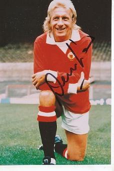 Denis Law  Manchester  Fußball Autogramm Foto original signiert 
