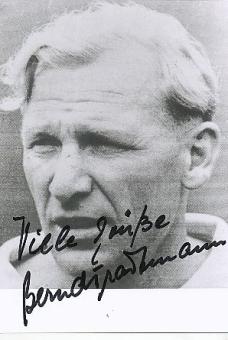 Bert Trautmann † 2013  Manchester City  Legende  Fußball Autogramm  Foto original signiert 