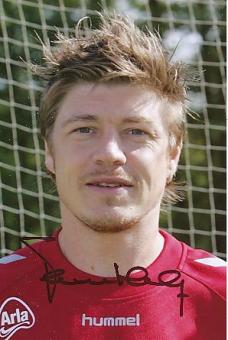 Thomas Helveg   Dänemark  Fußball Autogramm Foto original signiert 