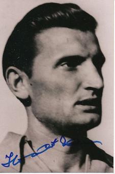 Ivica Horvat † 2012 Jugoslawien WM 1950  Fußball Autogramm  Foto original signiert 