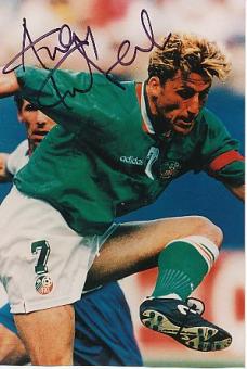 Andy Townsend    Irland WM 1990    Fußball Autogramm Foto original signiert 