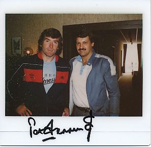 Pat Jennings Nordirland WM 1982  Fußball Autogramm Foto original signiert 