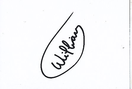 William  Brasilien   Fußball Autogramm Karte original signiert 